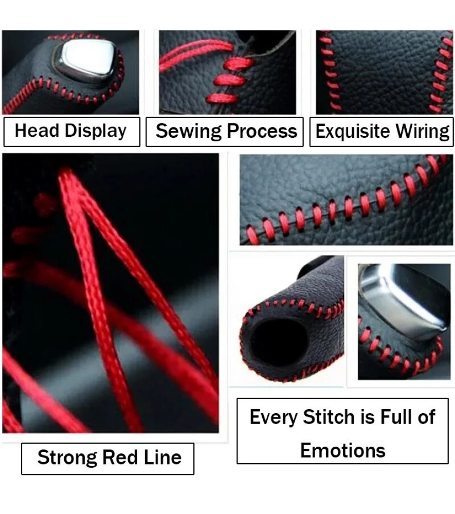 Capa Protetora De Couro Universal Para Freio De Mão De Carro , Honda City Hatchback Civic fc fd Accord Jazz BRV HRV CRV