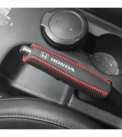 Capa Protetora De Couro Universal Para Freio De Mão De Carro , Honda City Hatchback Civic fc fd Accord Jazz BRV HRV CRV